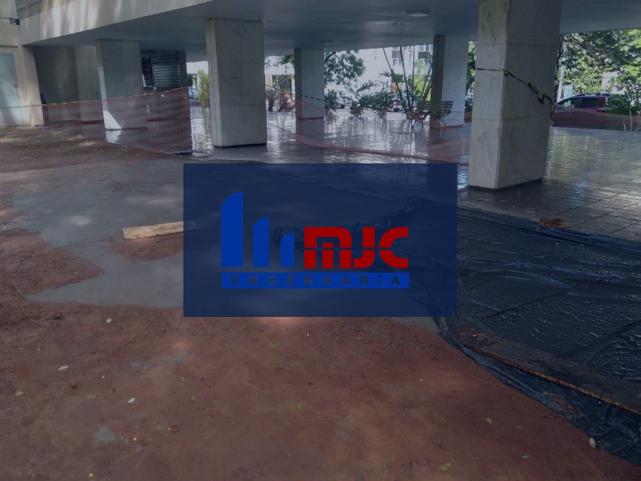 Edifício Pampulha — SQS 113 Bloco D — IMPERMEABILIZAÇÃO CORTINA EXTERNA –